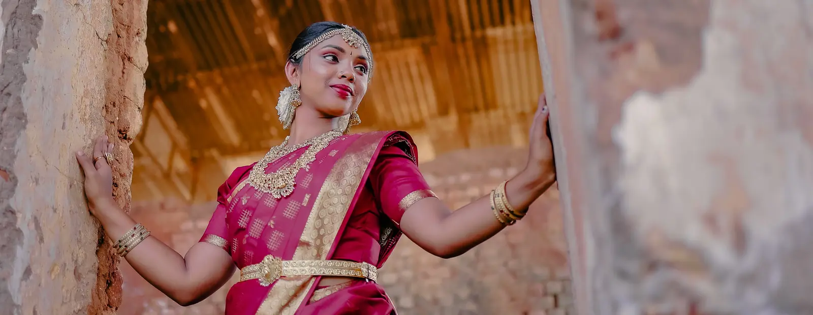 Madhan framing a cinematic photo session